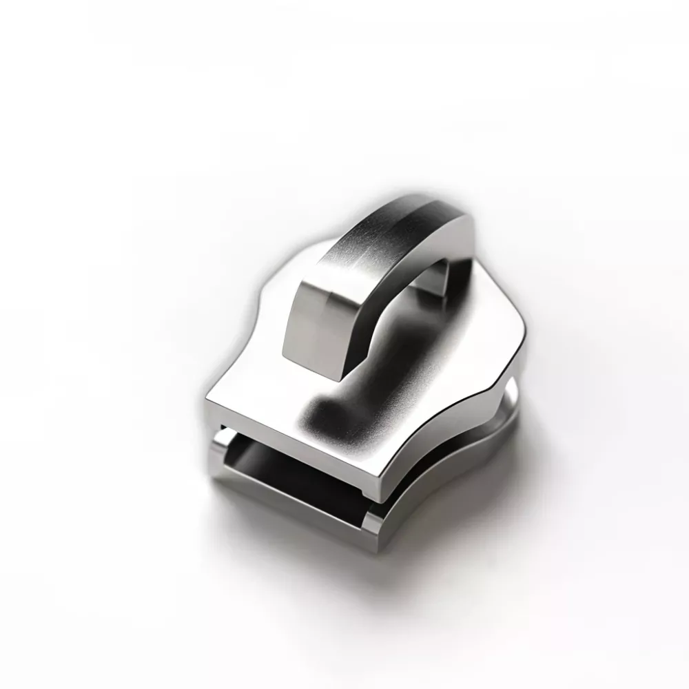 แถบเลื่อนแบบไม่ล็อคสำหรับซิปโลหะ