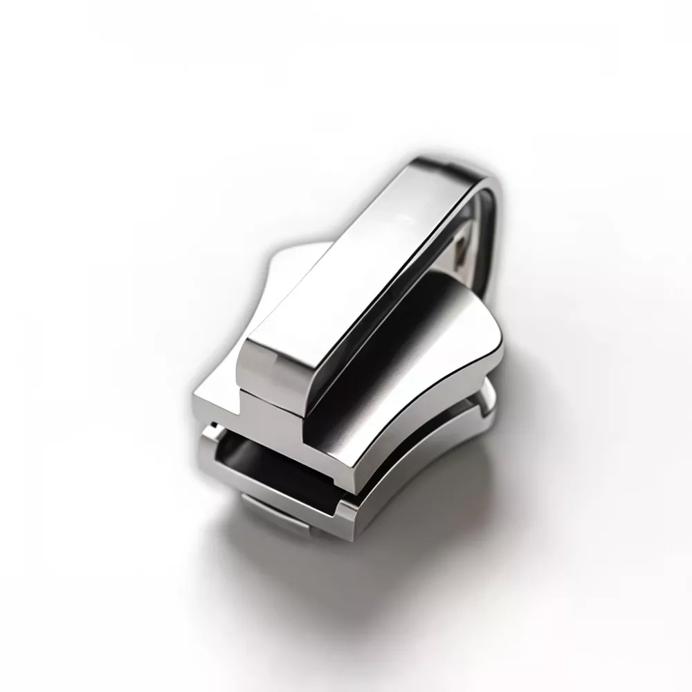 แถบเลื่อนแบบพลิกกลับได้สำหรับซิปโลหะ